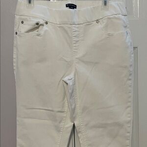 New Directions Women's Cream Jeans
